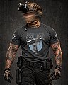 Camiseta Masculina SUBMACHINE GUN Secret Box Team Six Brasil