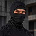 Balaclava Tática Parabellum Preta Operações especiais Team Six Brasil