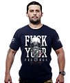 Camiseta Masculina Fuck Your Feelings Beard Gang Team Six Brasil