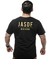 Camiseta Masculina JASDF Japan Air Self-Defence Force Gold Line Team Six Brasil