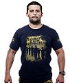 Camiseta Masculina Honor Combati o Bom Combate Gold Line Team Six Brasil