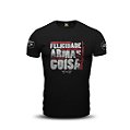 Camiseta Masculina Felicidade Casa Das Armas Team Six Brasil