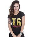 Camiseta Motorcycle Baby Look Feminina T6 Sports Club Team Six Brasil