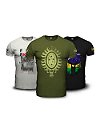 Kit 3 Camisetas Masculinas Patriota Team Six Brasil