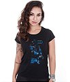 Camiseta Baby Look Feminina Debaixo Daquela Farda Existe Uma Vida Team Six Brasil