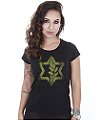 Camiseta Baby Look Feminina Israel Defense Team Six Brasil