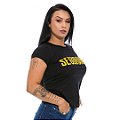 Camiseta Baby Look Feminina Segurança Team Six Brasil