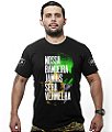 Kit 3 Camisetas Militares Masculinas Pretas Brasil Acima de Tudo Team Six Brasil
