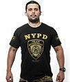Kit 3 Camisetas Masculinas Pretas em Algodão NYPD Team Six Brasil