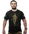 Kit 3 Camisetas Masculinas Pretas em Algodão NYPD Team Six Brasil