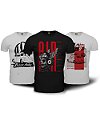 Kit Air Cooled Camisetas Masculinas Team Six Brasil