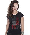 Camiseta Academia Baby Look Feminina Run Team Six Brasil