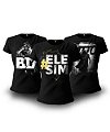 Kit Opressor 03 Camisetas Baby Look Feminina Bolsonaro Team Six