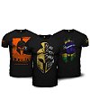 Kit 3 Camisetas Masculinas Si Vis Pacem Team Six Brasil