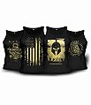 Kit 4 Camisetas Regata Pretas Soldiers Of Fortune Masculina Team Six Brasil