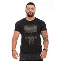 Camiseta Masculina Dark Line Punisher Bart Team Six