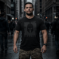 Camiseta Masculina Dark Line Si Vis Pacem Para Bellum Team Six