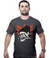 Camiseta Masculina Concept Line Knife Skull Squad Team Six Brasil