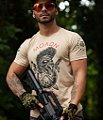 Kit 4 Camisetas Masculinas com Estampa Adsumus Team Six