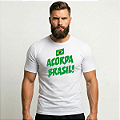 Camiseta Masculina Acorda Brasil