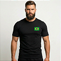 Camiseta Masculina Bandeira Brasil Team Six