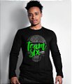Camiseta Manga Longa Masculina Team Six Brasil