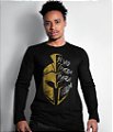 Camiseta Manga Longa Si Vis Pacem Para Bellum Sparta Masculina Team Six Brasil
