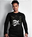 Camiseta Manga Longa Knife Skull Squad Masculina Team Six Brasil