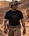 Camiseta Masculina Dark Concept Line Tactical Hurricane Team Six