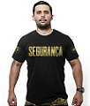 Camiseta Masculina Segurança Gold Line Team Six Brasil