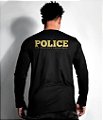 Camiseta Manga Longa Police Department NYPD Gold Line Masculina Team Six Brasil
