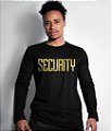 Camiseta Manga Longa Security Gold Line Masculina Team Six Brasil