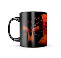 Caneca de Porcelana Dark Militar Si Vis Pacem Para Bellum Team Six Brasil