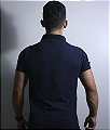 Camiseta Gola Polo Masculina Lisa Azul Team Six Brasil