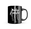 Caneca de Porcelana Dark GUFZ6 Shotgun Operator Team Six Brasil