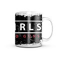 Caneca de Porcelana GUFZ6 White Girls And Guns Team Six Brasil