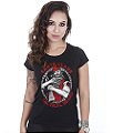Camiseta Baby Look Feminina Santa Claus Tactical Beard Team Six Brasil