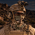 Balaclava Tática Parabellum Multicam Operações especiais Team Six Brasil