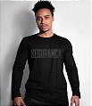 Camiseta Masculina Manga Longa Dark Line Segurança Team Six