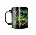 Caneca de Porcelana Dark Militar Squad T6 Camacho Ponto Cinquenta Team Six Brasil