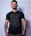 Camiseta Masculina Squad T6 Magnata EUA Flag Arms Team Six Brasil