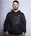 Casaco Militar Com Capuz Squad T6 Magnata 556 Glock Three Percent Team Six Brasil