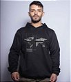 Casaco Militar Com Capuz Squad T6 Magnata 556 Nato American Guns Team Six Brasil
