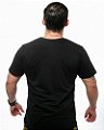 Camiseta Masculina Básica Lisa Preta 100% Algodão Team Six Brasil
