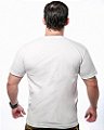 Camiseta Masculina Básica Lisa Branca 100% Algodão Team Six Brasil