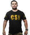 Camiseta Masculina CSI Crime Scene Investigation Team Six Brasil