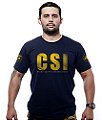 Camiseta Masculina CSI Crime Scene Investigation Team Six Brasil