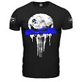 Camiseta Masculina Punisher Police Live Matter Vidas Policiais Importa Team Six Brasil