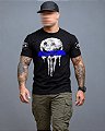 Camiseta Masculina Punisher Police Live Matter Vidas Policiais Importa Team Six Brasil