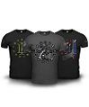 Kit 3 Camisetas Masculinas Magnata Three Percent Team Six Brasil